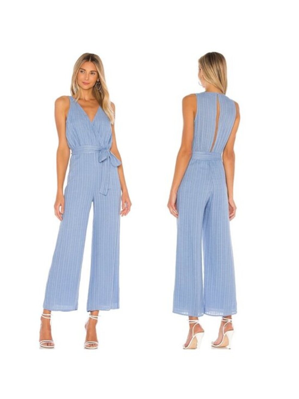 Privacy Please Cardiff Jumpsuit in Periwinkle Blue